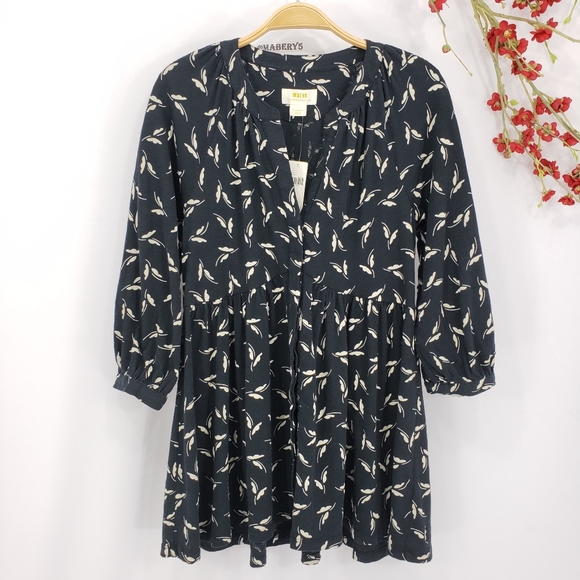 New ANTHROPOLOGIE Maeve Winona Peplum Tunic XS - Picture 6 of 10